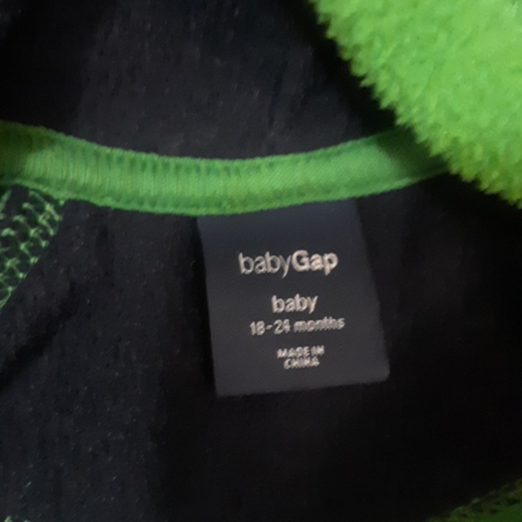 18-24m baby gap dinosaur hooded one piece oufit - Picture 5 of 8